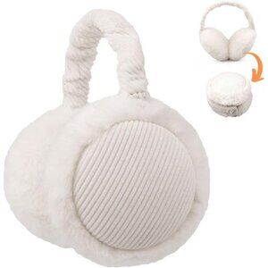 Premium Earmuffs for Women Winter Foldable & Adjustable Ear Warmers